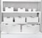Sorbus Woven Basket Bin Set - Shelf Storage for Household Items - Stackable with built-in Carry Handles (9 Pack)